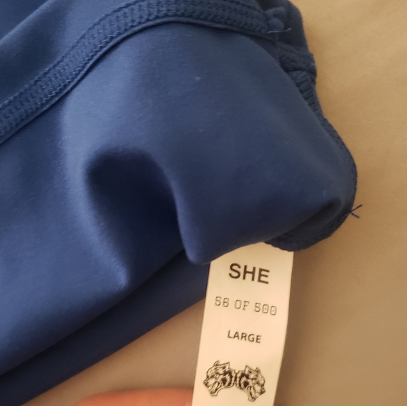 Darc Sport Wolves Forever "Tana" Energy Vest In Cobalt-Size L - Picture 3 of 5